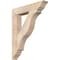 Ekena Millwork Funston Traditional Smooth Bracket, Douglas Fir, 5 1/2"W x 32"D x 40"H BKT06X32X40FST01SDF - alternate 1